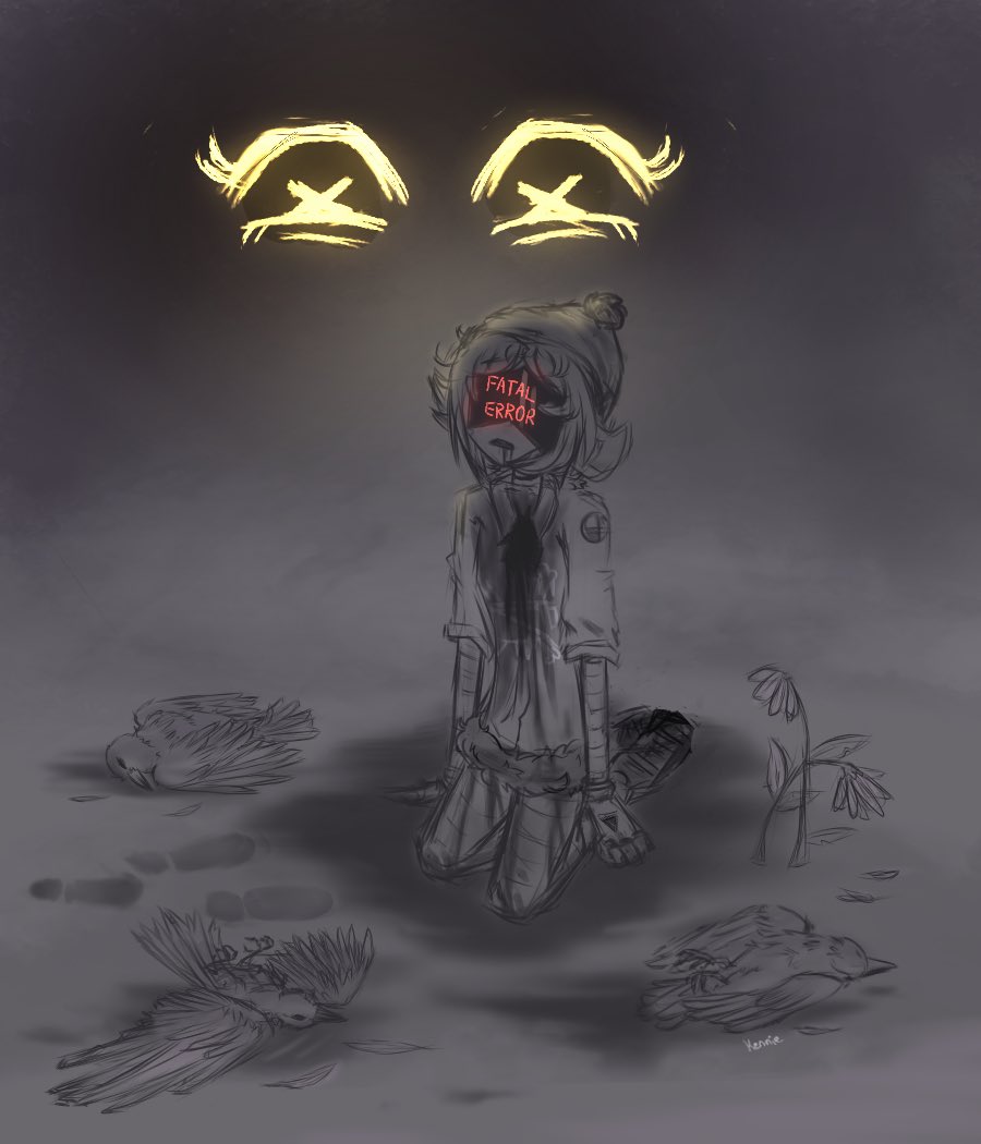 (Older one) it really do be feeling like this lately.
#Cyn #UziDoorman #MurderDrones #mdtwt