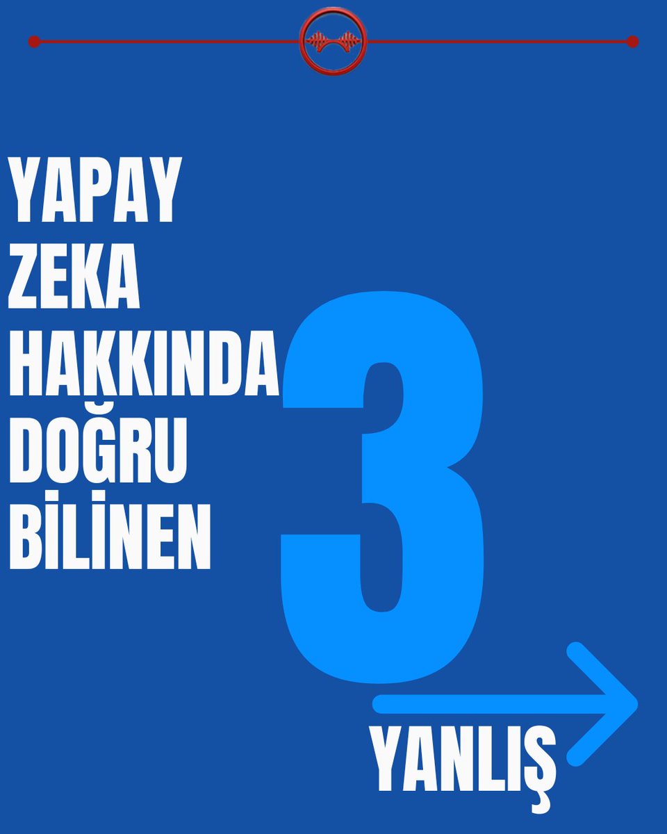 Asyanin_Sesi's tweet image. 🤖Gündemdeki bilgi kirliliğini bir kenara bırakıp, yapay zeka hakkında doğru bildiğimiz yanlışlara yakından bakalım.

#AI #yapayzeka #carouselpost #gündem