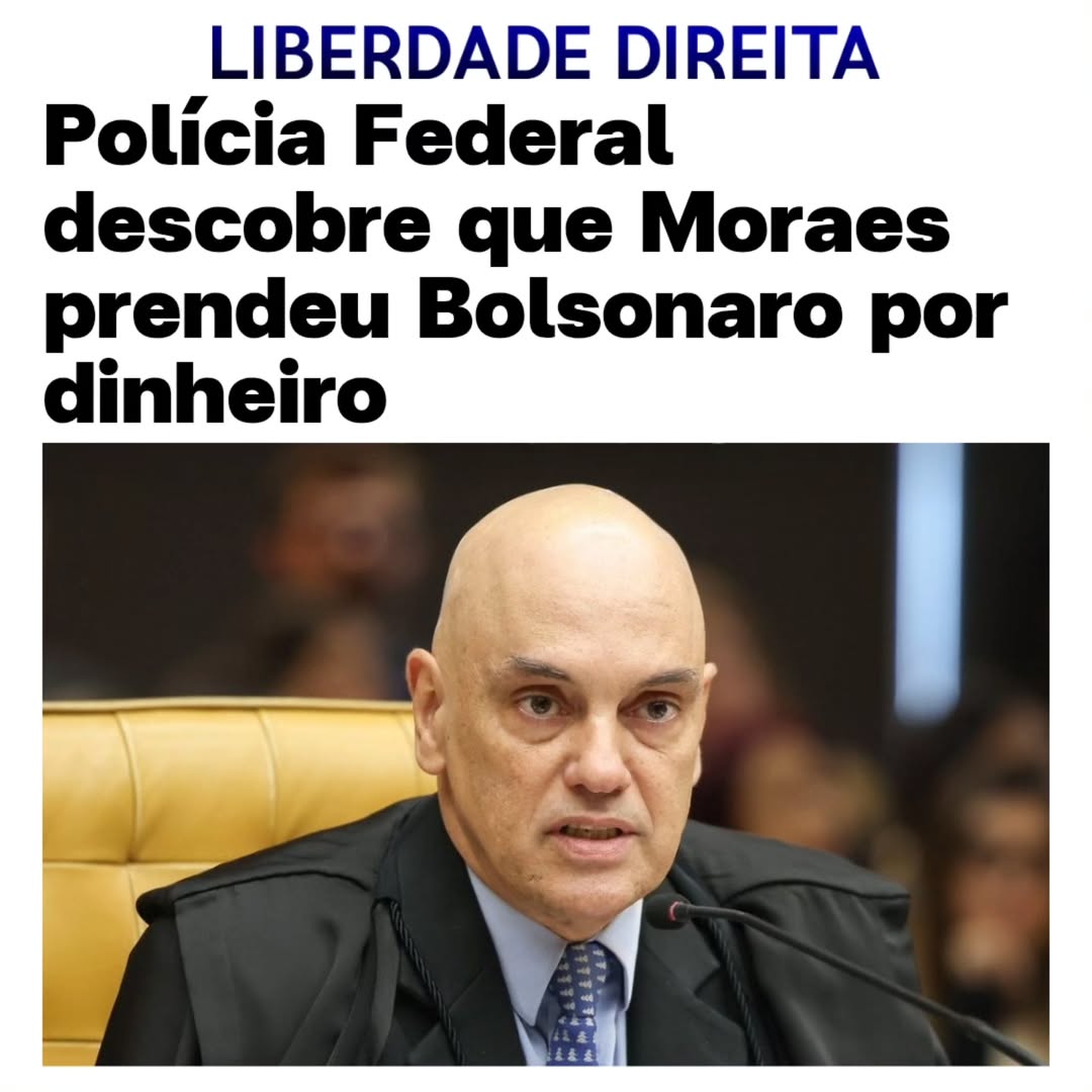 🇧🇷🙋/ GENTE: VEJA ISSO; DIZEM QUE FORAM 30 MILHÕES PARA O DITADOR PRENDER BOLSONARO.
"Isso tem que ser apurado."