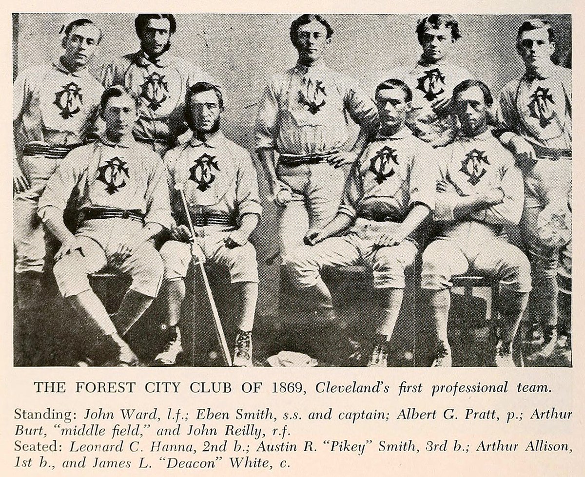 Forest City Cleveland, MLS Next Pro soccer team.. love the nod to the early baseball team