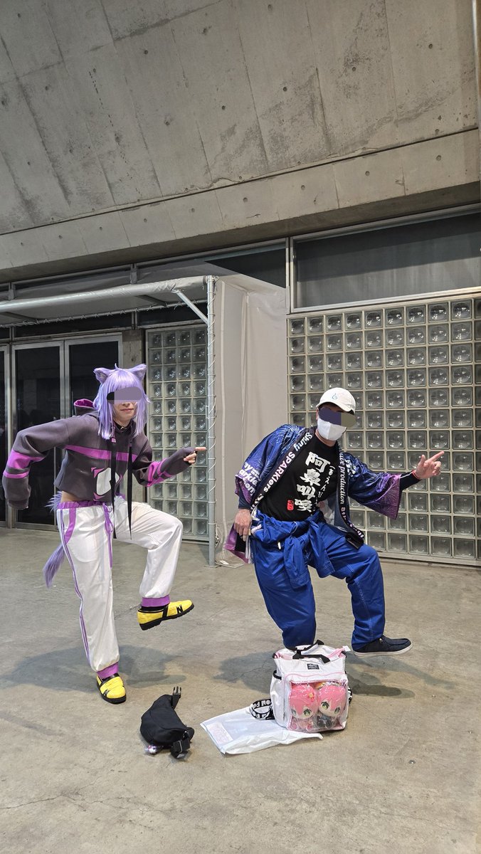 この翌日EXPO会場にて