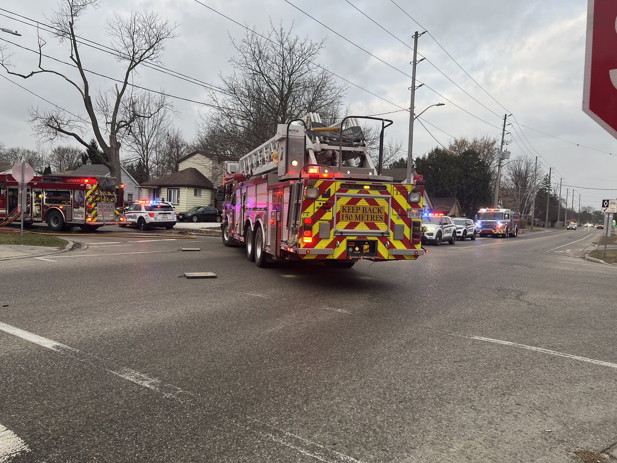 London Fire Department tweet media