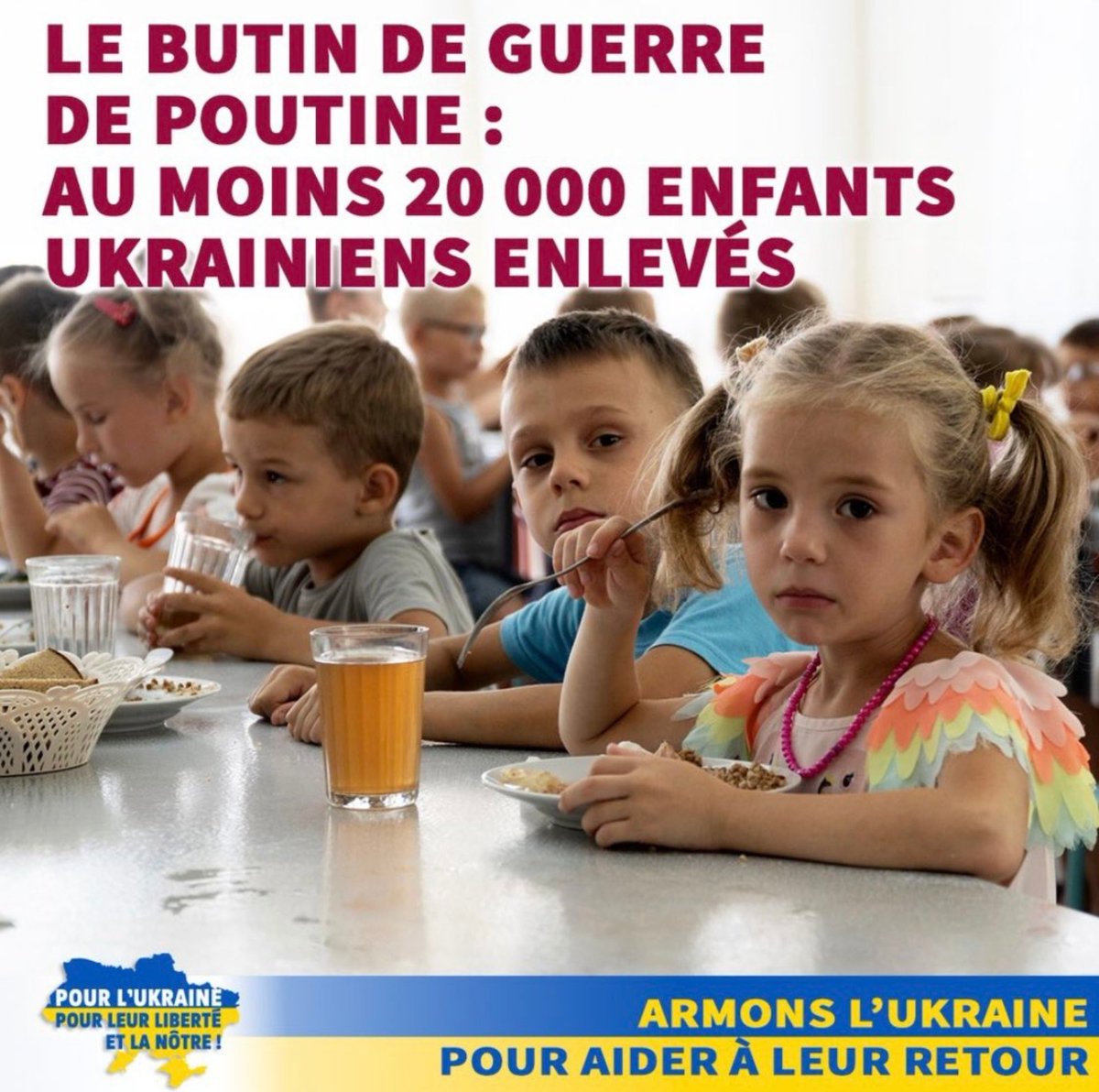 <a href="/RFI/">RFI</a> La russie aurait déporté au moins 20.000 enfants ukrainiens #WarCriminalPutin