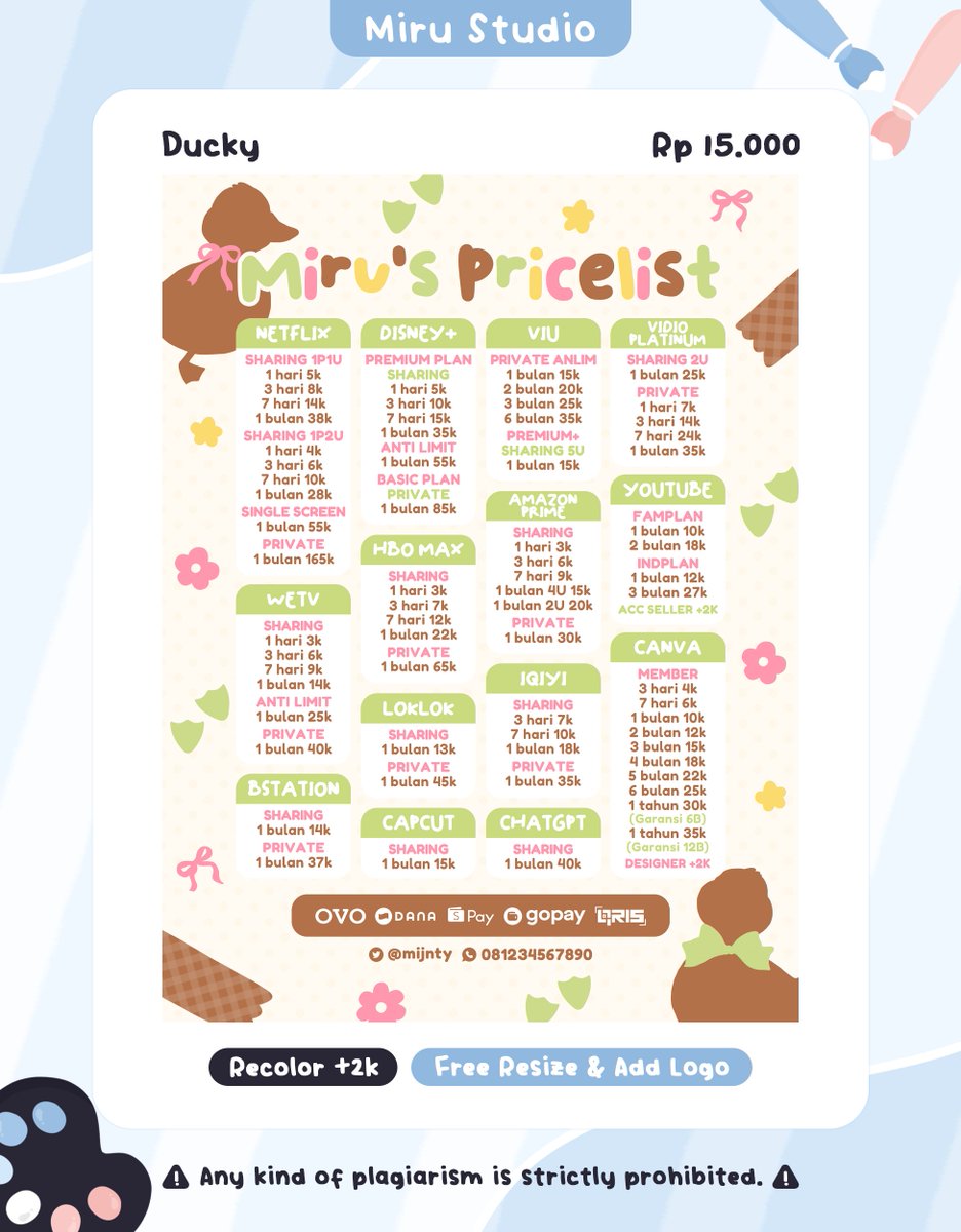 MIRU | Order di @mijnty 📌 tweet media
