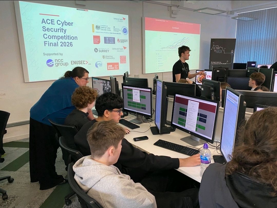 Edinburgh Napier University Security Society tweet media