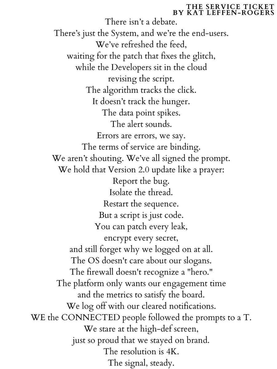 katleffenrogers's tweet photo. #poem #poetry #imawriter https://t.co/ctF3Xvsm4Y