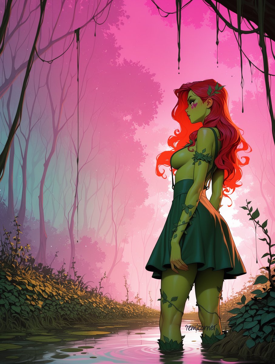 POISON IVY OF DC COMICS
Green skin, red hair, no clothes.
Christmas came early and so did everyone else.
Full collection: patreon.com/RemiCorner
#poisonivy #dccomics #batman