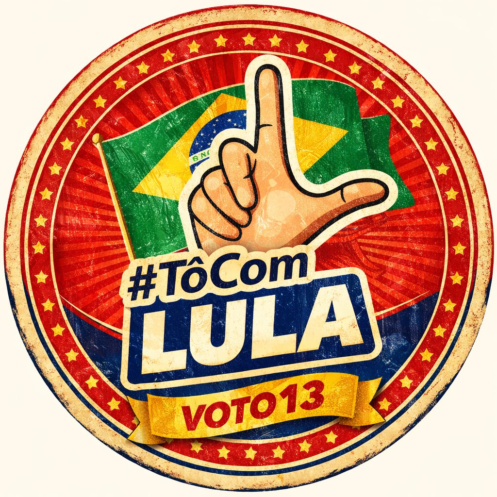 _dilmadebochada's tweet photo. #ToComLula voto 13 https://t.co/UlHfqcINhE