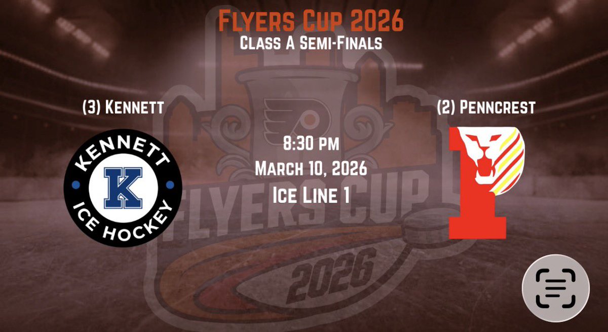 TheFlyersCup's tweet photo. Class A SemiFinals tonight at Iceline. Get your tickets at https://t.co/LoEjqqucsX . If you can’t make it to the games, tune into the Flyers Cup YouTube channel to watch live https://t.co/AfGkte4UHj