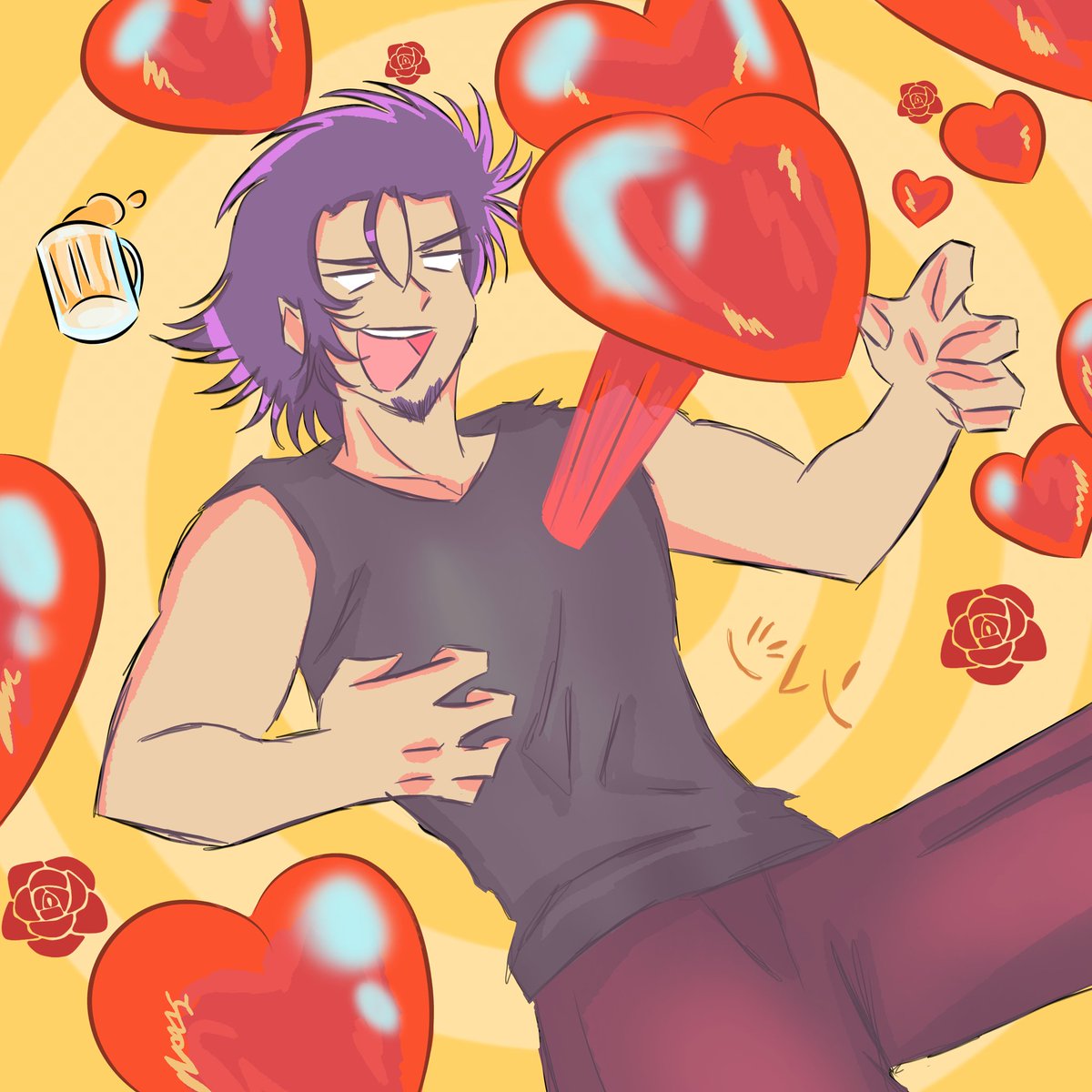 losemosdehades's tweet image. ¡La jaiba se ha enamorado!

#Deathmask #Cancer #saintseiya #fanart #ilustration #cdz #anime