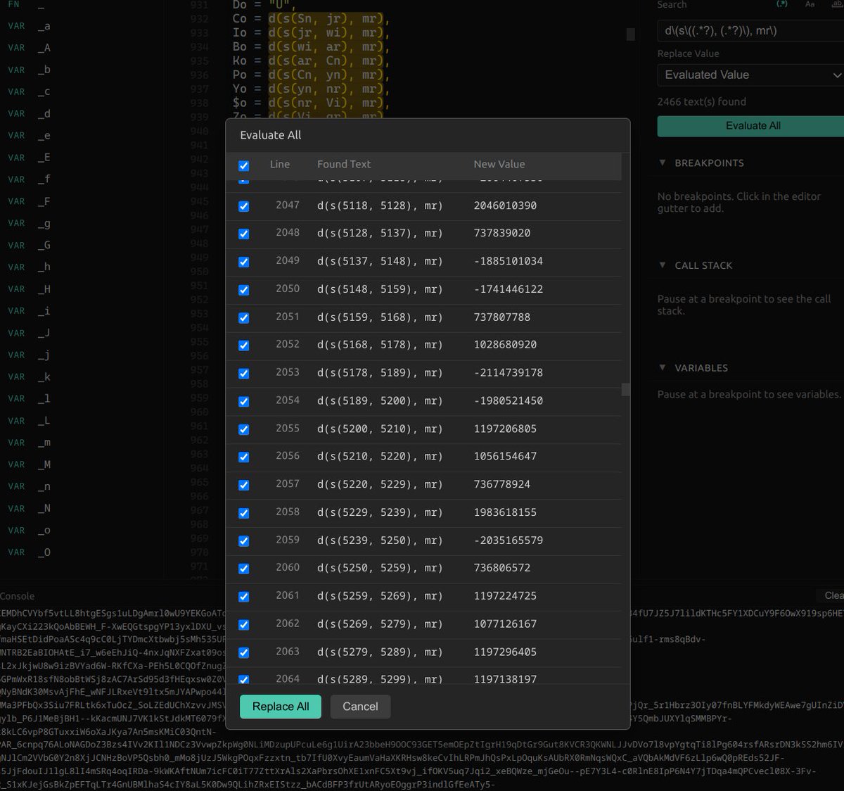 trying to create the ultimate JS deobfuscator