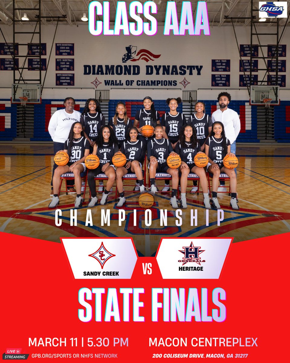 SandyCreekWBB's tweet photo. It's 🏀 Championship Week!  Come out and support us.
*T-shirts: QR code below. Pickup at Sandy Creek  front office after 3pm today.
*Tickets @GoFanHS.  
*Watch live 📺 📱 @GPBsports #MarchToMacon  https://t.co/NfUbl7nYw0
@athletics_creek @FayetteSports @TROliverEDU @SCHS_Patriots https://t.co/rsBlwyfSxp