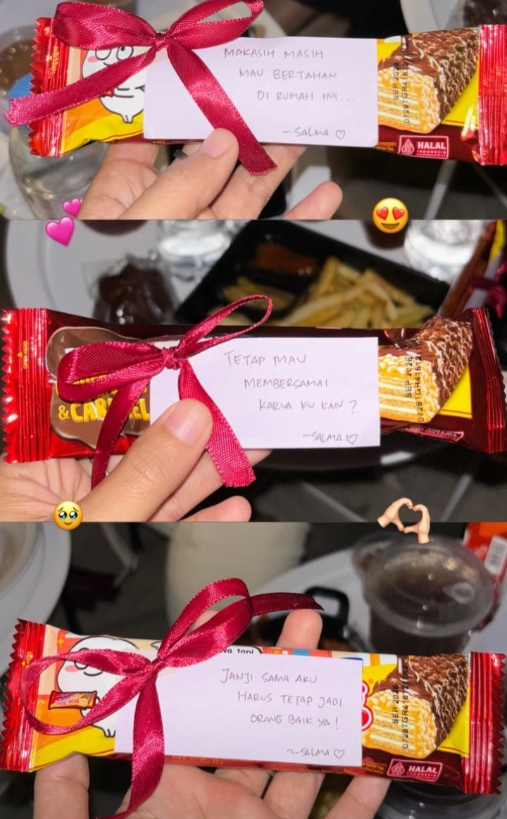 salmine masih disini dan akan tetap di rumah ini membersamai karya2 luarbiasa mu🫂🥺