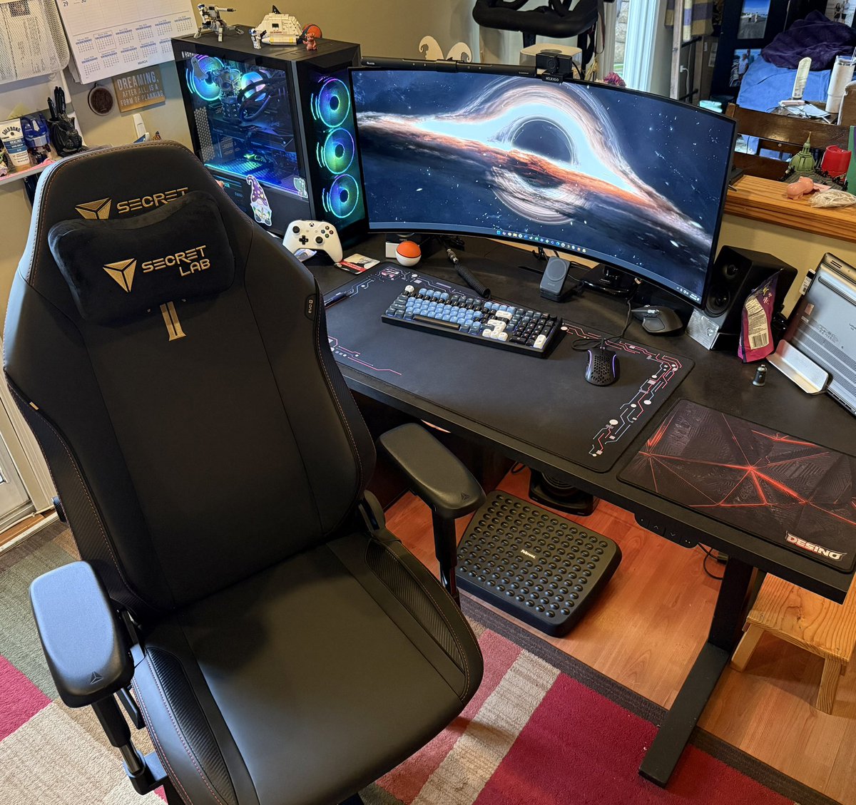 For work or play, my new #Secretlab Titan Evo is the base station I needed!