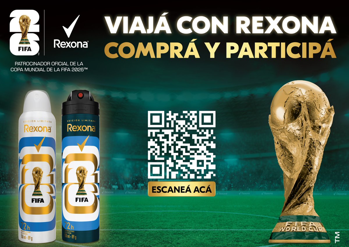 Rexona Argentina tweet media