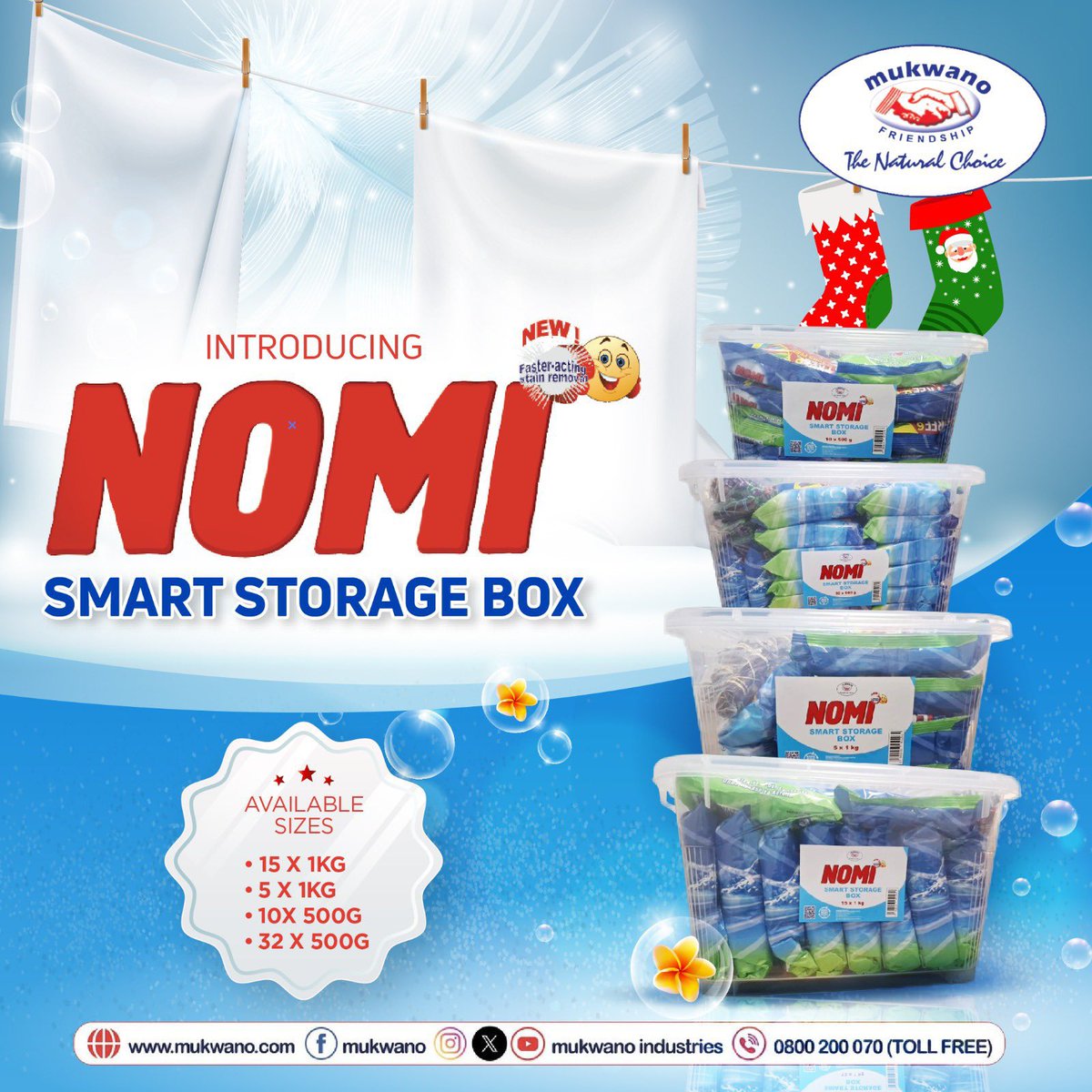 mukwano_ind's tweet image. Keep it Neat and Organized with the Nomi Smart Strorage Boxes!
They are available in a set of 4. Perfect for storage😊

Visit our Mart:
📍 Plot 30A Kibira (Mulwana) Rd
📞 +256 393 241822

#MukwanoIndustries #NomiSmartStoragebox #storage #productalert