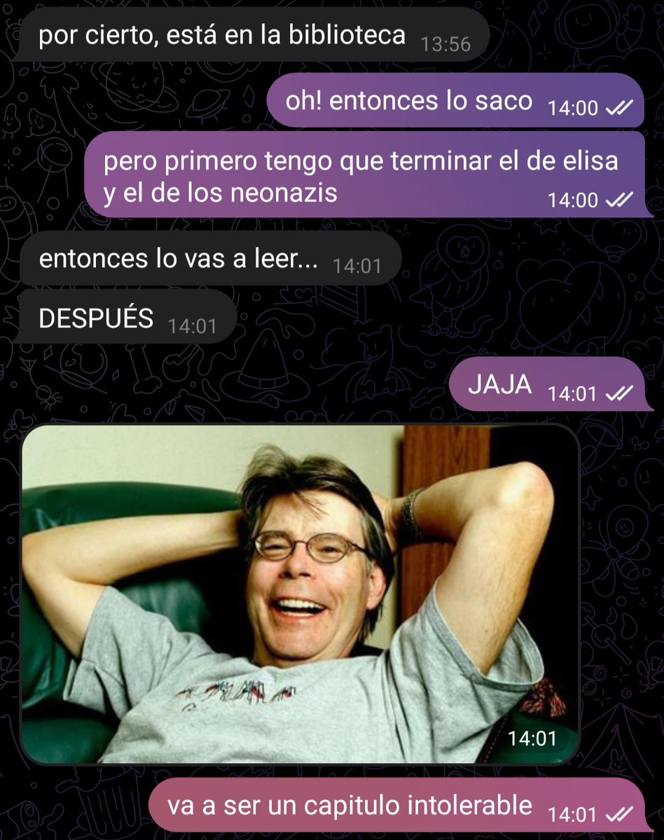MartesAtaca's tweet photo. Adivinen el próximo #MedianocheEnMaine. https://t.co/thalqySIPm