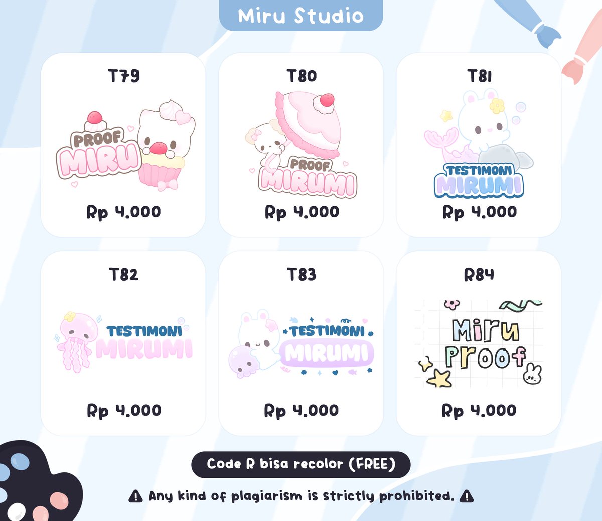 MIRU | Order di @mijnty 📌 tweet media