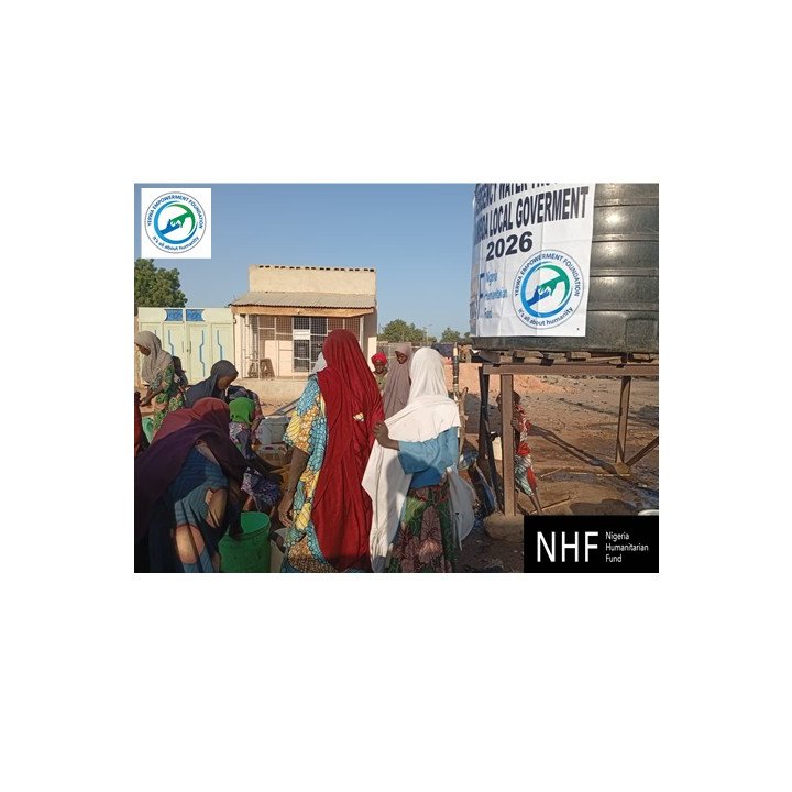 YerwaF's tweet photo. Yerwa Empowerment Foundation (YEF) provided 10,000 litres of safe water in Damboa LGA and 5,000 litres in Dikwa LGA, supporting the most vulnerable communities in conflict-affected areas of Borno State.
#YerwaEmpowermentFoundation #NHF #WASH #SafeWater #Damboa #Dikwa #BornoState https://t.co/dRFCaQOdaJ