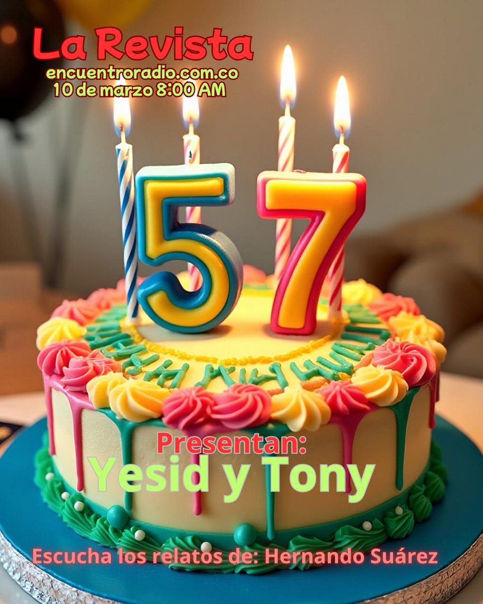 TonySoteloS's tweet photo. La Revista por https://t.co/A1LaS3Gg5n  y a través de  https://t.co/dXFhRrCSYf Escúchanos y participa. Presentan: Yesid y Tony. @YEZORRIN #Encuentroradio https://t.co/J5NmeIbmoD