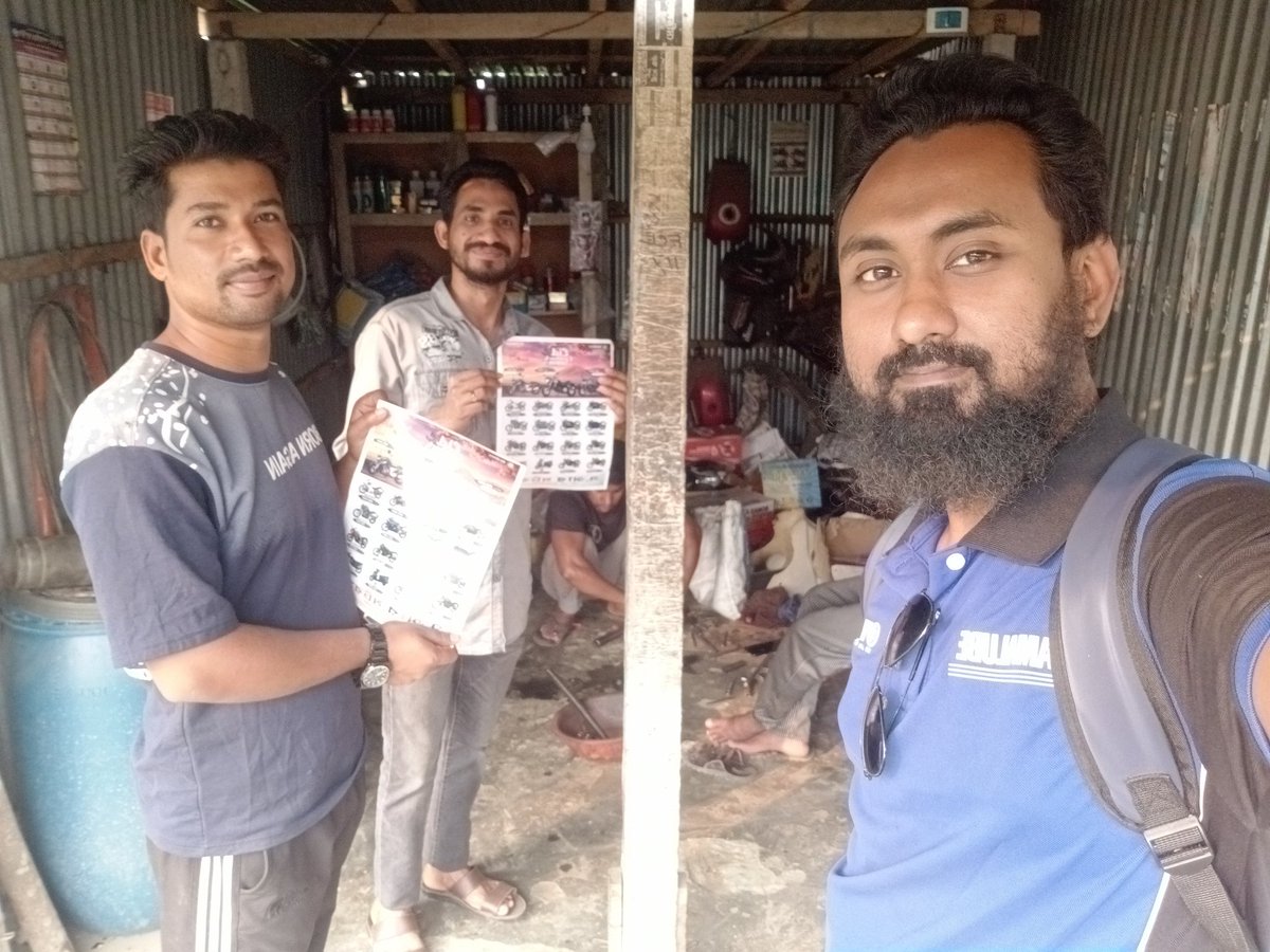 MdShohan6676125's tweet photo. A.R Motors এ চলছে EID Cashback carnival, আপনার পছন্দের Yamaha বাইকগুলোতে পেয়ে যাবেন আকর্ষণীয় ক্যাশব্যাক ডিসকাউন্ট।  

তাই আর দেরি না করে আপনার পছন্দের Yamaha বাইকটি নিতে চলে আসুন আমাদের A.R Motors এ। 

🏍️A.R Motors 
মেইনরোড, ঘাটাইল, টাঙ্গাইল 
যোগাযোগ : 01309395030 https://t.co/OXwxU7rlR3