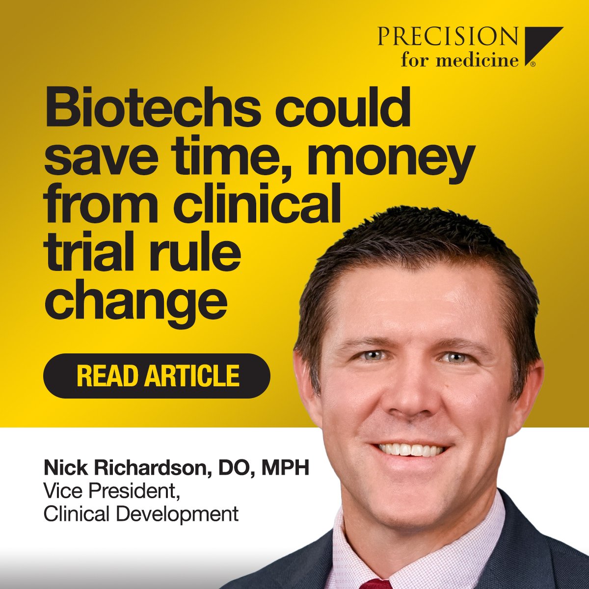 Precision for Medicine tweet media