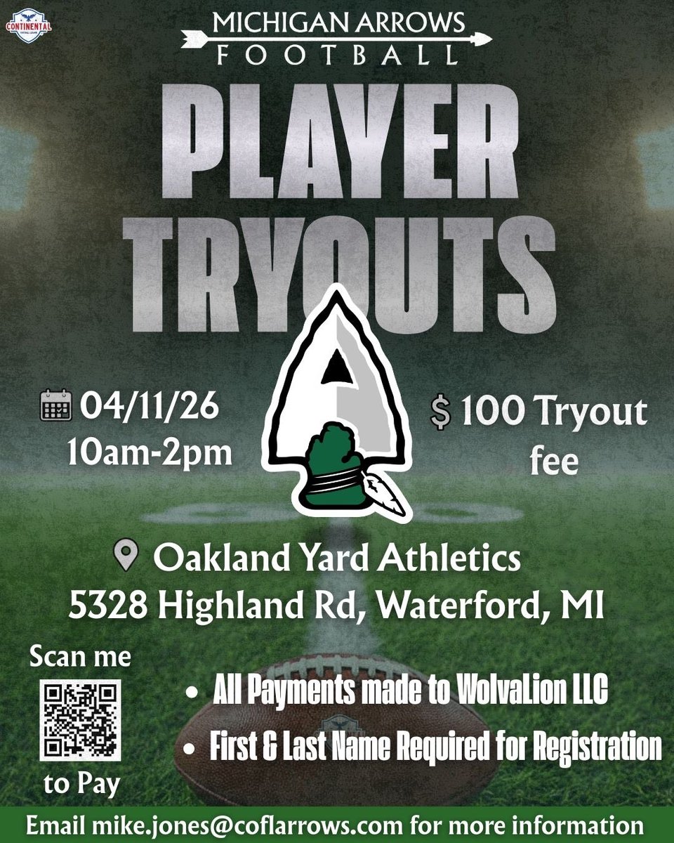 Michigan Arrows tweet media