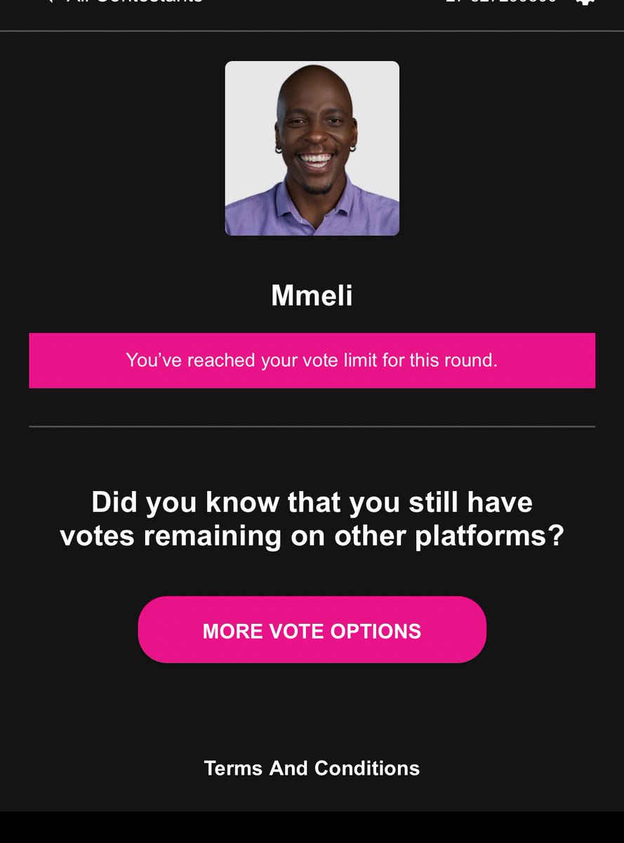 LoveSaidNotSo's tweet photo. Guys please vote for Mmeli. IM BEGGING !He really deserves top 5 . Clean game , doesn’t bother anyone , very sweet and caring🥹❤️
He really deserves it.
Please keep voting for Mmeli. Asdlali la .
#BBMzansiS6 https://t.co/CsYUdgizXH