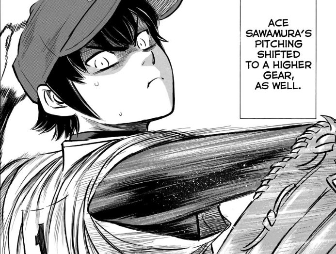 bangtanstyle07's tweet photo. Thread of the Eijun manga panels that were animated in the new trailer: https://t.co/YBsVE1RMjp