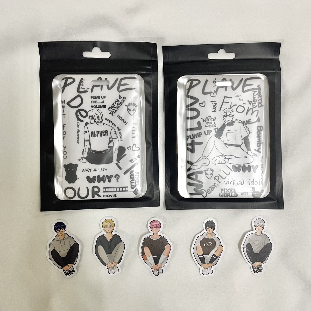 ตัวอย่างงานนะคะ (เพิ่งเห็นว่าภาพแตกมาก🥲)
#ตลาดนัดplave