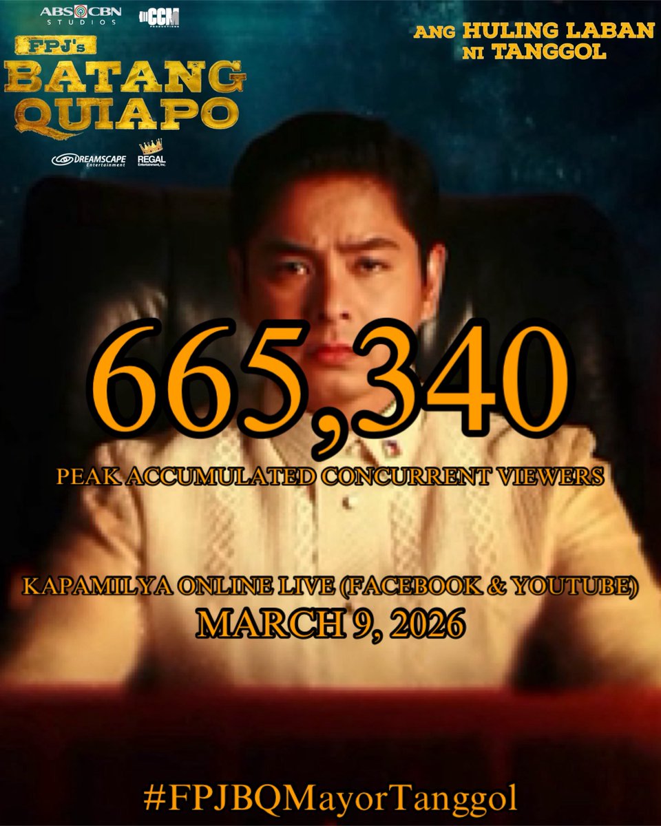 idolcocomartin's tweet photo. Simula kagabi, tutok na tutok ang nga Ka-Batang Quiapo natin sa online world!!! #FPJBQMayorTanggol #FPJBQMagkakasubukanNa
#FPJsBatangQuiapo #CocoMartin #PrimetimeKing https://t.co/yWXHzcqZOv