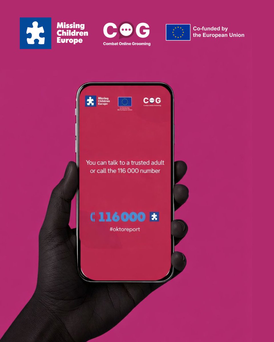 Missing Children Europe tweet media