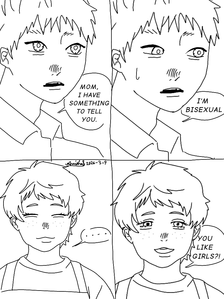AlamMiko's tweet photo. Bisexual 

#thesummerhikarudied #hgsn https://t.co/mlTs34h6Tj