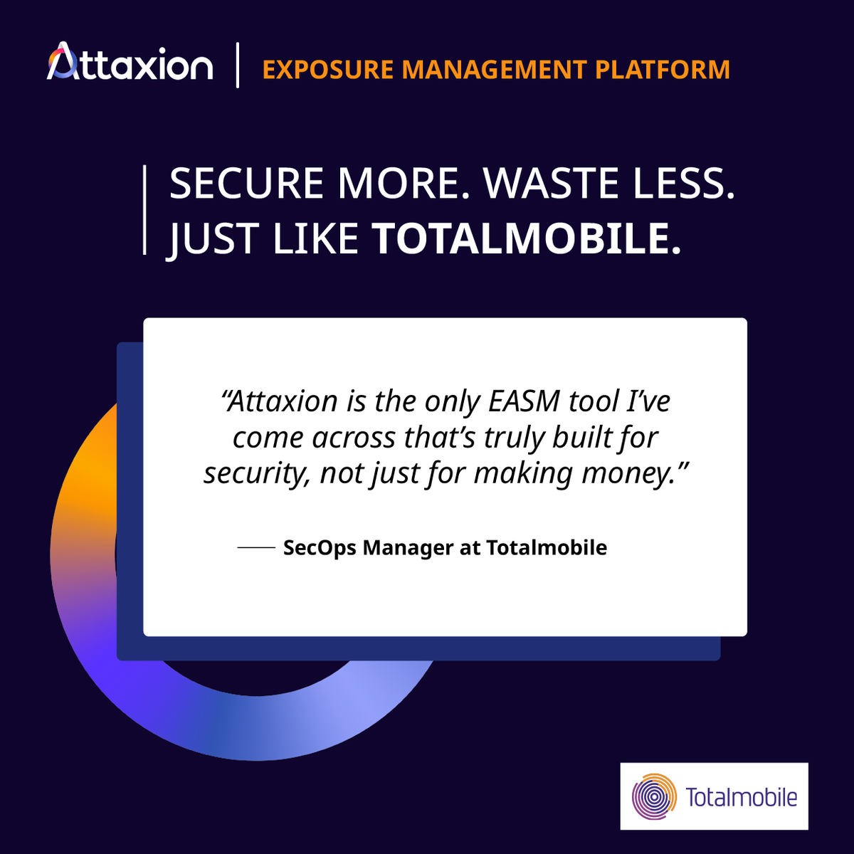 attaxion's tweet photo. “Built for security. Not just for revenue.”

When a SecOps Manager says this, it means something.

Read the full case study here:
https://t.co/cmPfTHos4x

#EASM #ExposureManagement #SecOps #CyberSecurity https://t.co/1VmAZnq8nS