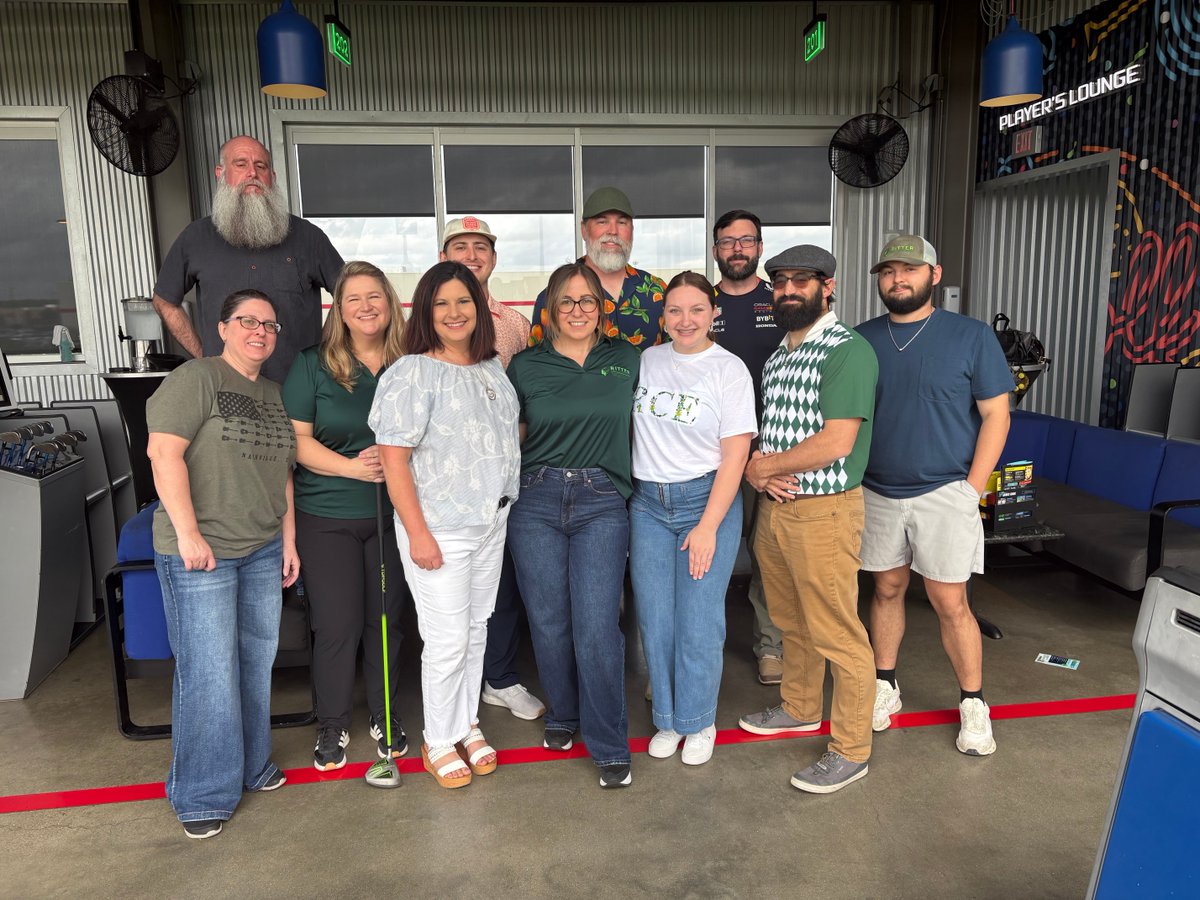 RCE8527's tweet photo. We wrapped up last week at Topgolf, with some team time, friendly competition, and lots of laughs.   

#RCE #RitterConsultingEngineers #EngineeringInnovation #EnvironmentalInnovation #IAQ #Asbestos #Lead #MechanicalEngineering #HVAC https://t.co/3805bT7Zhg