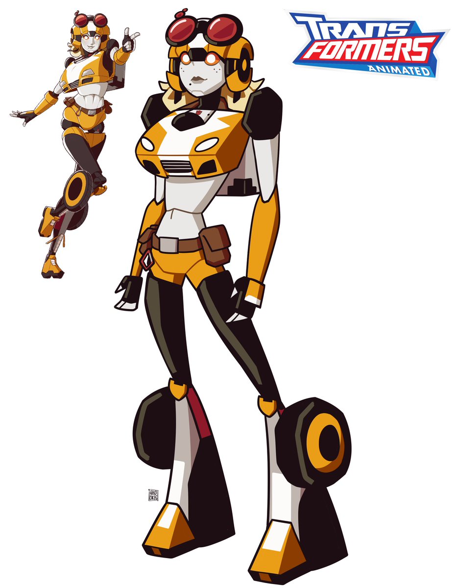 shookieshima's tweet photo. Full body Animated Honey Butter! 

[ #art #transformers #maccadam #maccadams #oc ] https://t.co/7PVPWYbgok