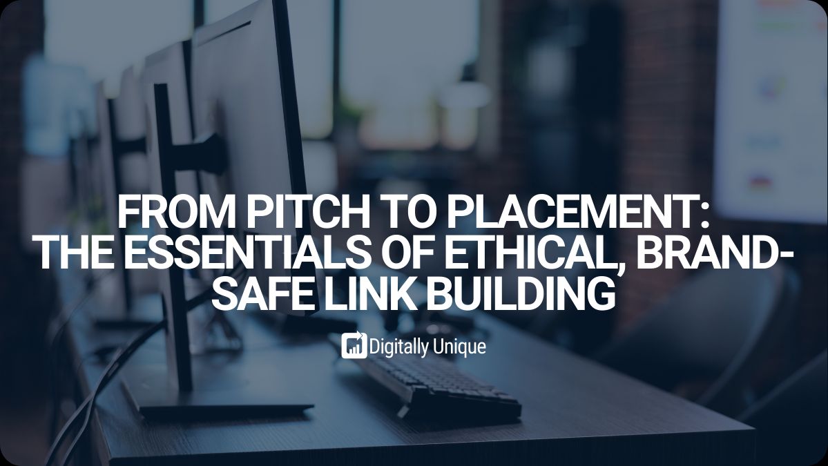 DUniqueUK_'s tweet photo. In our latest article, we break down what ethical, brand-safe link building actually looks like in 2026, from stronger pitches to smarter placement checks and outreach processes that protect both rankings and reputation.

https://t.co/ZNcC7S39Li

#SEO #LinkBuilding https://t.co/GY3K3NKjUy