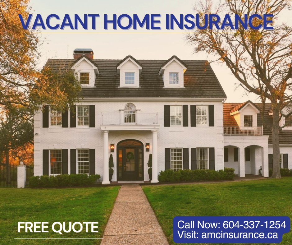 AMC_insurance's tweet image. Protect your vacant property with AMC Insurance! 🏡✨
Tailored coverage for unoccupied homes.
📞 604-337-1254
🌐 amcinsurance.ca/vacant-propert…
#VacantHomeInsurance #AMCInsurance #PropertyProtection  #HomeInsurance #InsuranceCanada #UnoccupiedHome #InsuranceBroker  #SecureYourHome