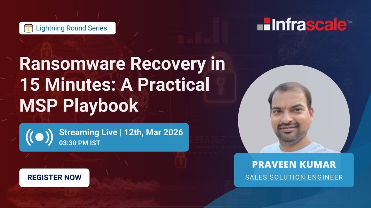 Infrascale tweet media