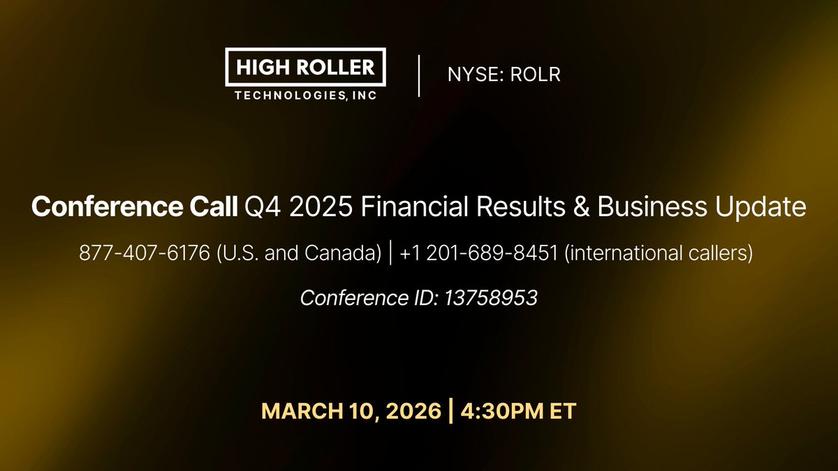 High Roller tweet media