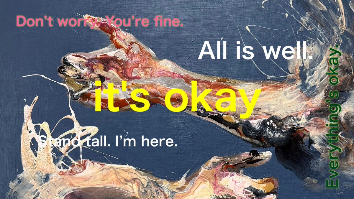 pamperpartyNT's tweet photo. [it's okay]Acrylic painting process.キャンバスアート　テクスチャーアートpamper party（パンパーパ... 

https://t.co/6GdJXWgUm6 @YouTubeより

#textureart 
#acrylicart 
#大丈夫 https://t.co/7ioK6j9wNZ