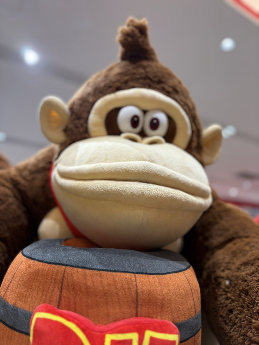 Nintendo TOKYOにいたドンキーコングがでかすぎてピントが合わなかった😆

そういえば今日はマリオの日らしいですね🚩