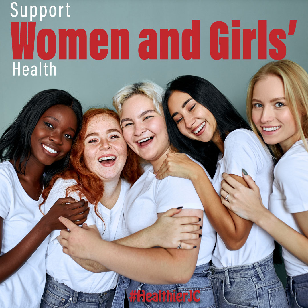 HealthierJC's tweet image. Today we recognize National Women &amp;amp; Girls HIV/AIDS Awareness Day. Women &amp;amp; girls deserve equitable access to prevention, testing, treatment &amp;amp; compassionate care. Let’s raise awareness, reduce stigma, encourage testing &amp;amp; support one another.#WomensHealthMatters #EndHIV #HealthierJC