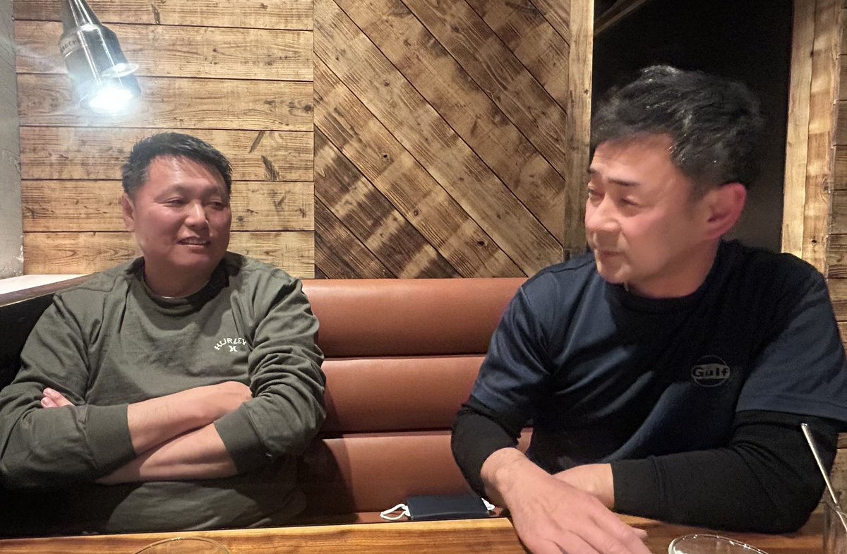 【対話】
晝間さん49歳×鈴木さん55歳
西府を盛り上げてくれると期待しています！
#ヤマヒロ
#おじさんたちの熱
#部下に対する熱い想い
#検査員
#晝間検査員鈴木検査員小松検査員
#タワン
#ベテランのGT会