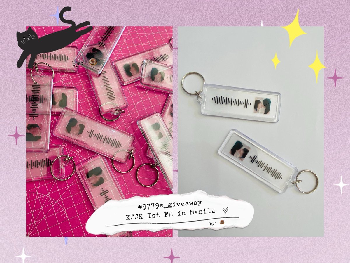 hello 9779s! i’m giving away love design spotify code keychains for their 1st ph fanmeet on march 14. see you there💗

(limited qty only please find me at the venue 🙏🏻)
#เก้าเจนเจนเก้า #KaoJaneJaneKao