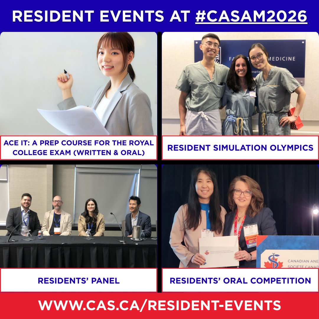 Canadian Anesthesiologists' Society tweet media