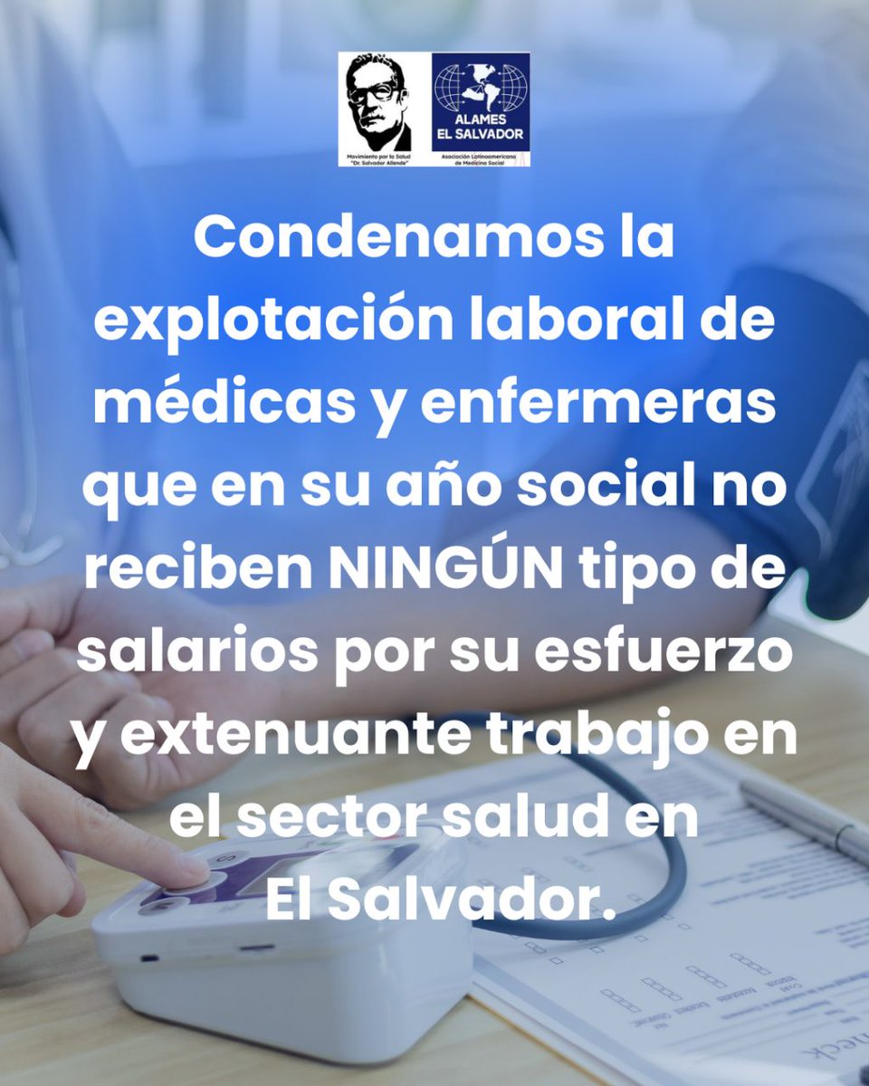 Movimiento por la Salud Dr. Salvador Allende tweet media