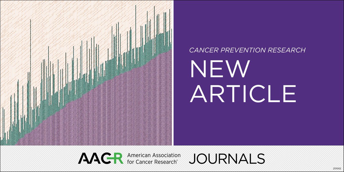 Cancer Prevention Research tweet media