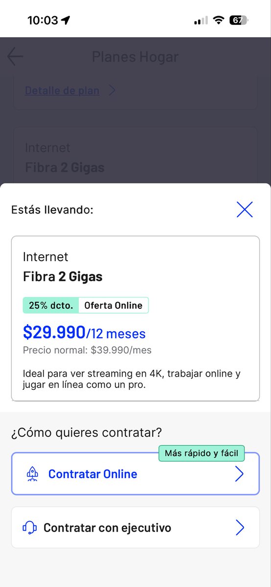 barbtwin's tweet photo. Me aparece esta atractiva oferta para contratar on line al ingresar mi app de @entel pero resulta que al pedir más indo a un ejecutivo, la info no es para mí, es solo para “clientes nuevos” ¿cuál es la idea de que aparezca para usuarios?@SERNAC es esto publicidad engañosa??? https://t.co/JF4nzwjuoV