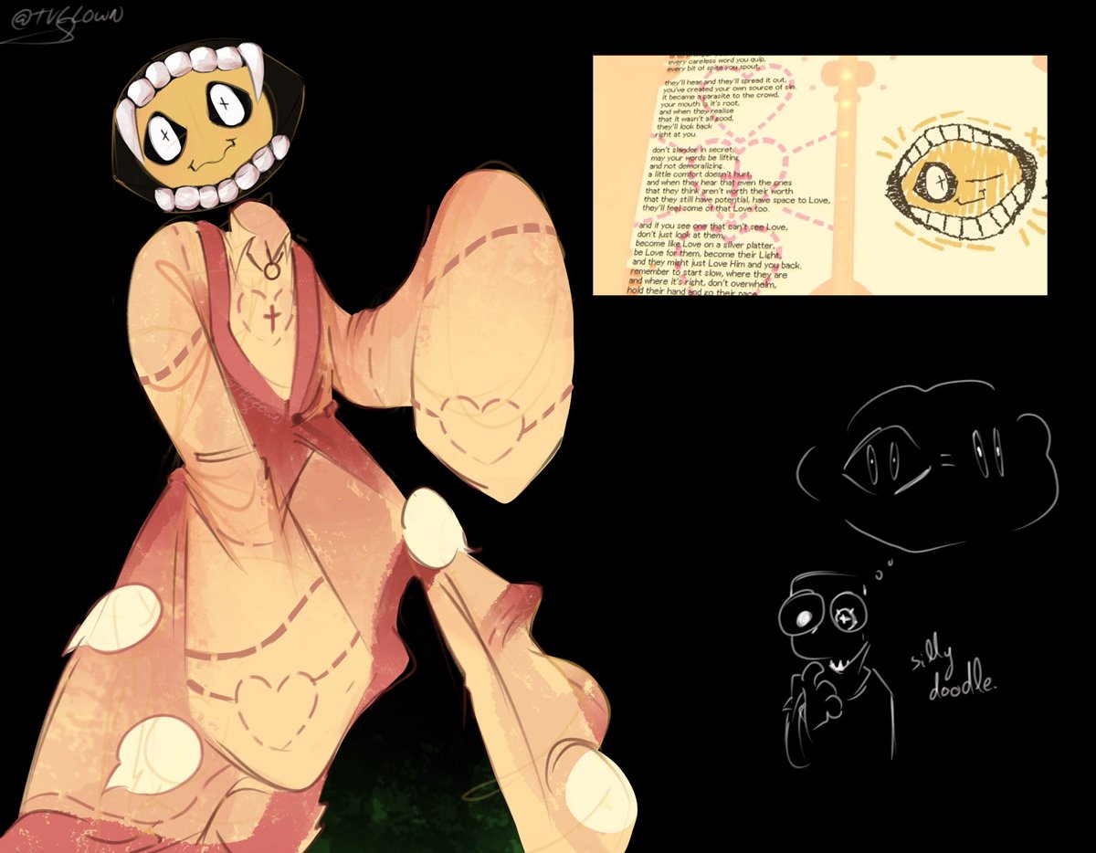 TvclownArt's tweet image. Doing some re design, an alter for god and DRAWING SEESAY (i love seesay) #grace #roblox #seesay #reprieve #zen #god #dozer